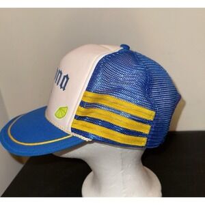 Vintage 90's Corona Extra Beer Triple Striped Snap Back Hat Adjustable Hat Cap